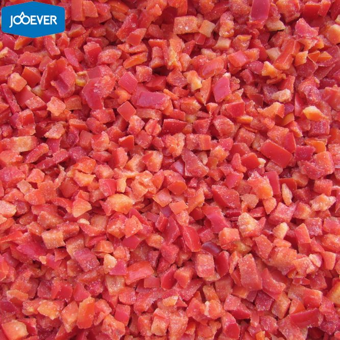 IQF Frozen Red Pepper dice