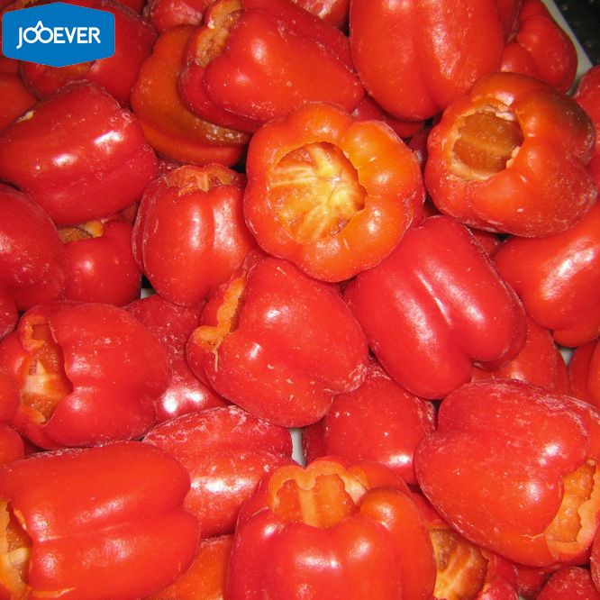 IQF Frozen Red Pepper cup