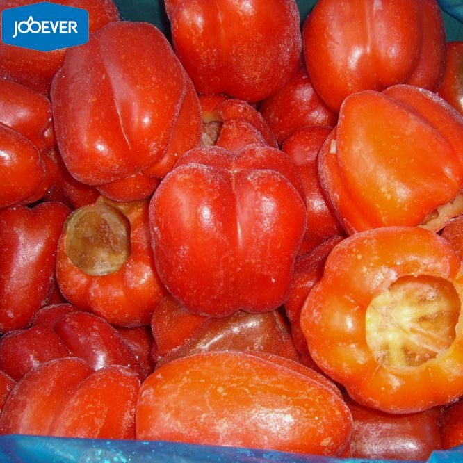IQF Frozen Red Pepper cup