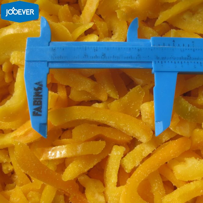 IQF Frozen Yellow Pepper slice