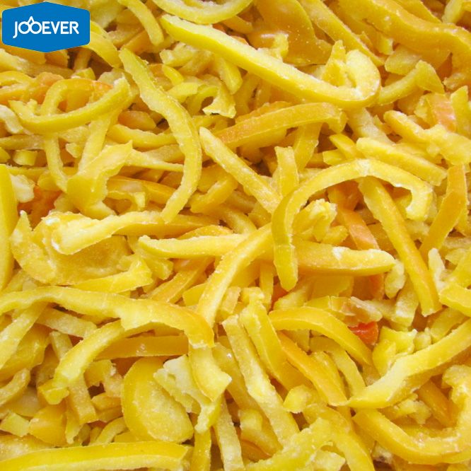 IQF Frozen Yellow Pepper slice