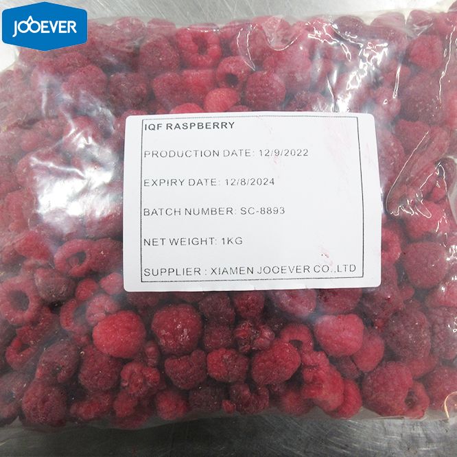 IQF Frozen Raspberry whole