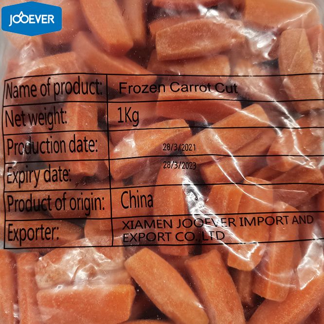 IQF Frozen Glaze Carrot