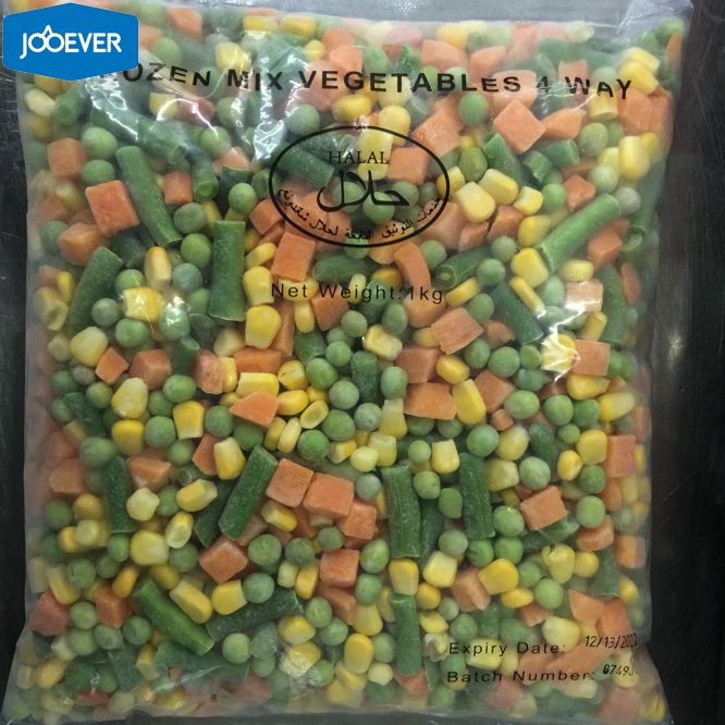 Frozen Mixed Vegetables 4 way
