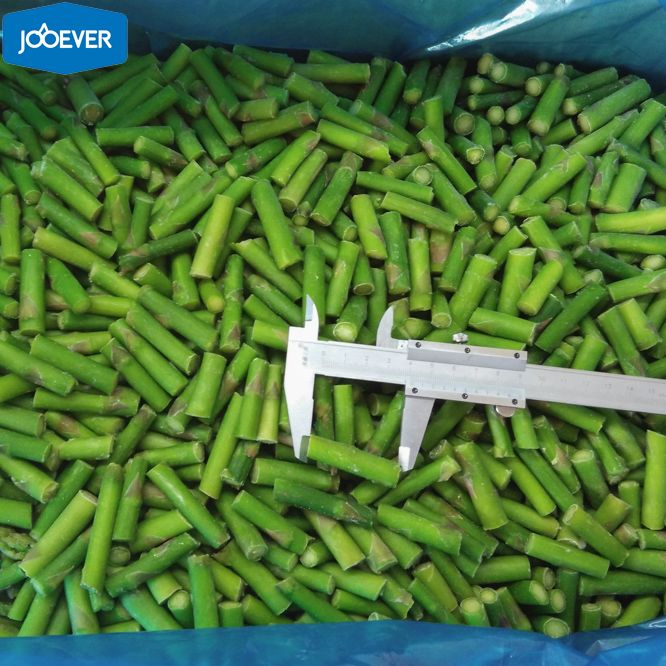 IQF Frozen Green Asparagus cut