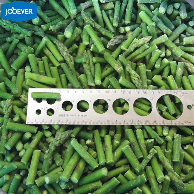 IQF Frozen Green Asparagus tips and cuts