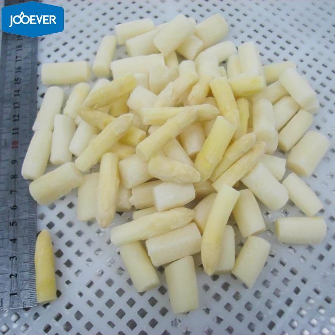 IQF Frozen White Asparagus tips and cuts