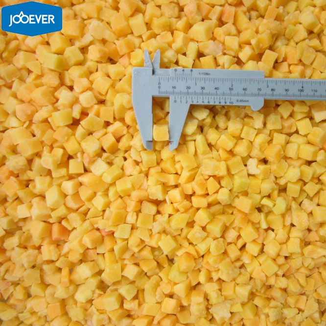 IQF Frozen Yellow Peach dice