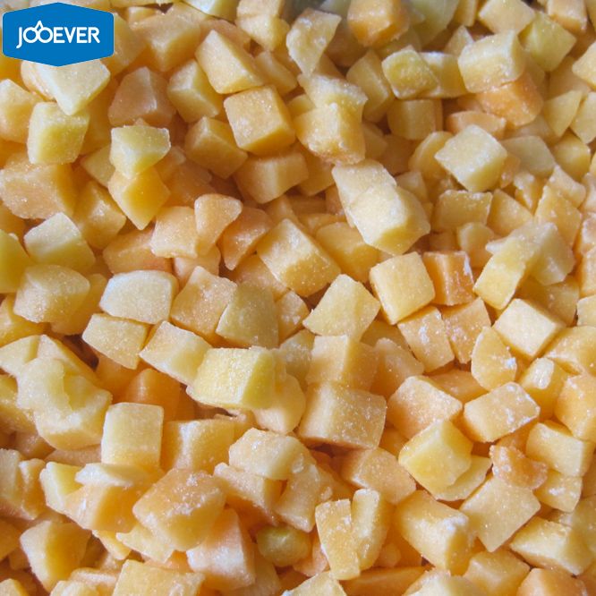 IQF Frozen Yellow Peach dice