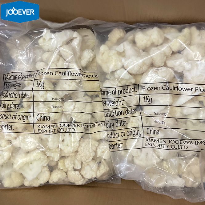 IQF Frozen Cauliflower Florets